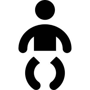 icon of a baby in a diaper